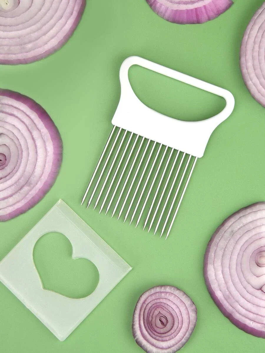 Colorful Easy Onion Slicer